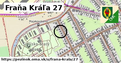 Fraňa Kráľa 27, Pezinok