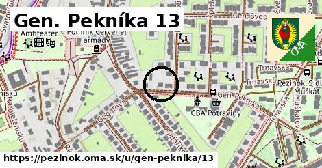 Gen. Pekníka 13, Pezinok