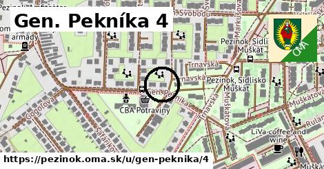 Gen. Pekníka 4, Pezinok