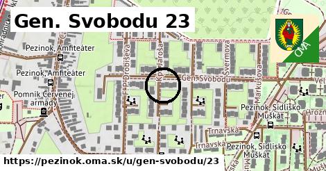 Gen. Svobodu 23, Pezinok