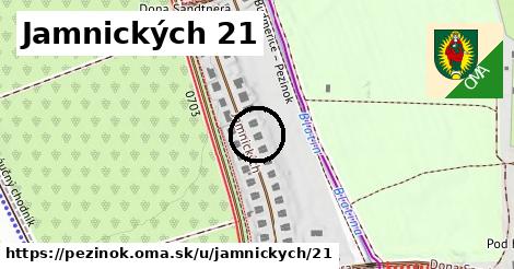 Jamnických 21, Pezinok