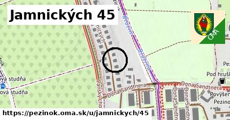 Jamnických 45, Pezinok