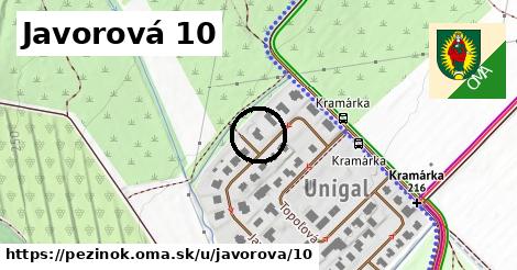 Javorová 10, Pezinok