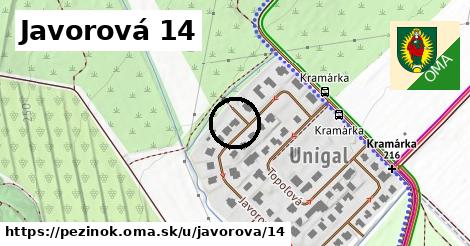 Javorová 14, Pezinok