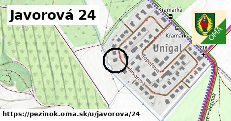 Javorová 24, Pezinok