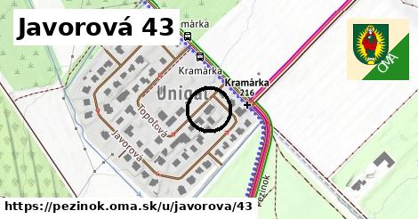 Javorová 43, Pezinok