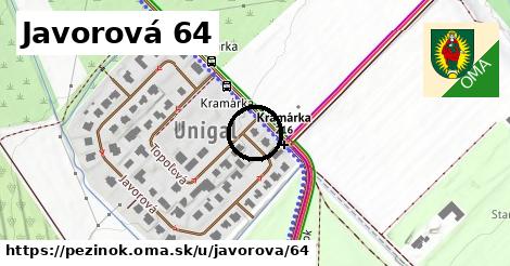 Javorová 64, Pezinok