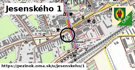 Jesenského 1, Pezinok