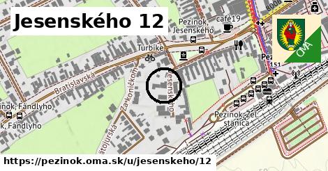 Jesenského 12, Pezinok