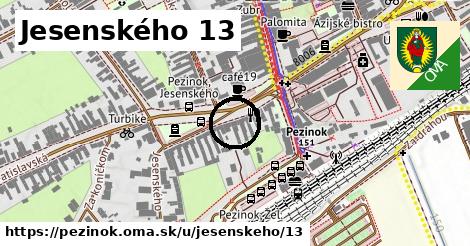 Jesenského 13, Pezinok