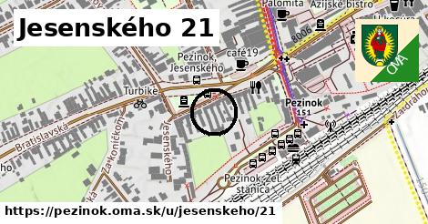 Jesenského 21, Pezinok