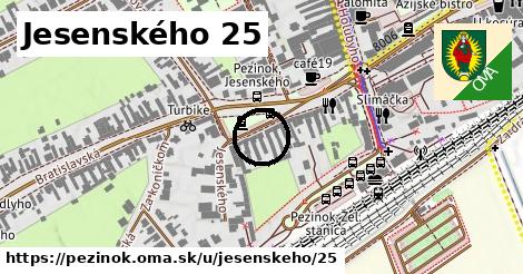 Jesenského 25, Pezinok