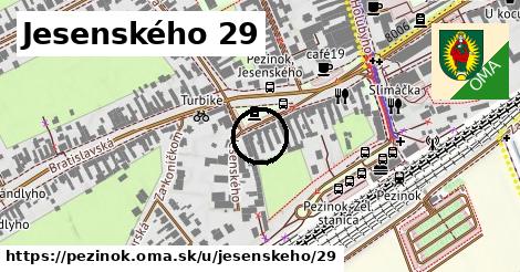 Jesenského 29, Pezinok