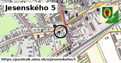 Jesenského 5, Pezinok