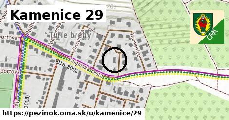 Kamenice 29, Pezinok