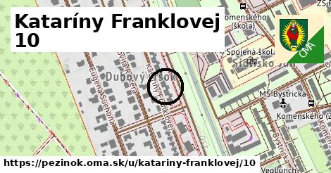 Kataríny Franklovej 10, Pezinok