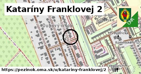 Kataríny Franklovej 2, Pezinok