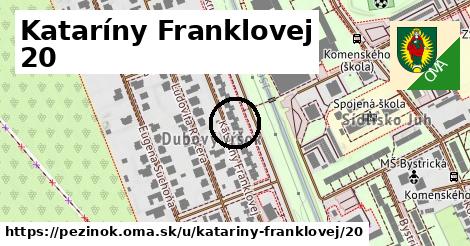Kataríny Franklovej 20, Pezinok