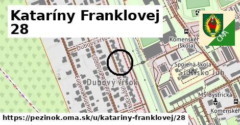 Kataríny Franklovej 28, Pezinok