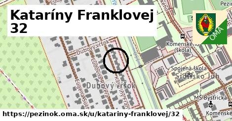Kataríny Franklovej 32, Pezinok