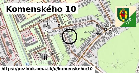 Komenského 10, Pezinok