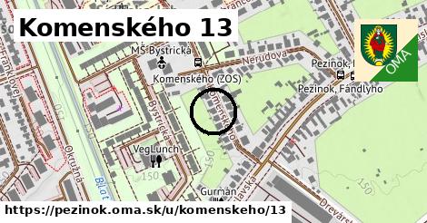 Komenského 13, Pezinok