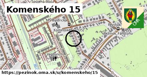 Komenského 15, Pezinok