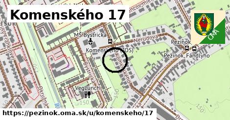 Komenského 17, Pezinok