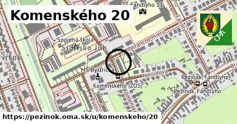 Komenského 20, Pezinok