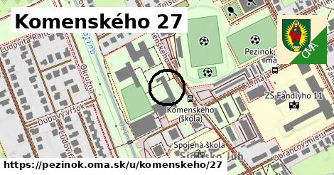 Komenského 27, Pezinok