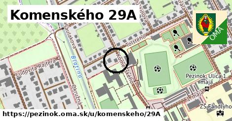 Komenského 29A, Pezinok