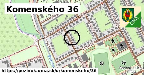 Komenského 36, Pezinok
