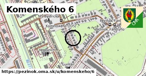 Komenského 6, Pezinok