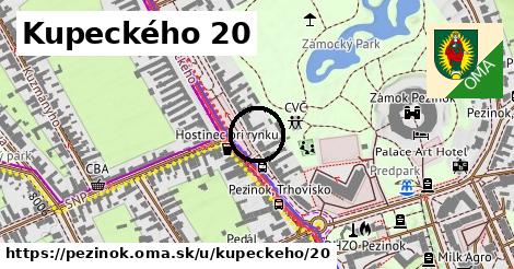 Kupeckého 20, Pezinok