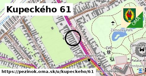 Kupeckého 61, Pezinok