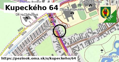 Kupeckého 64, Pezinok