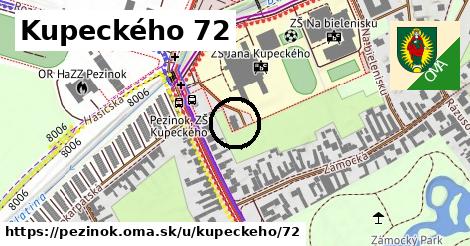 Kupeckého 72, Pezinok