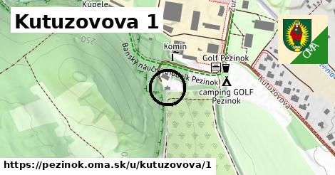 Kutuzovova 1, Pezinok