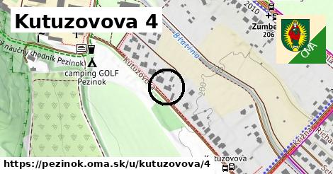 Kutuzovova 4, Pezinok