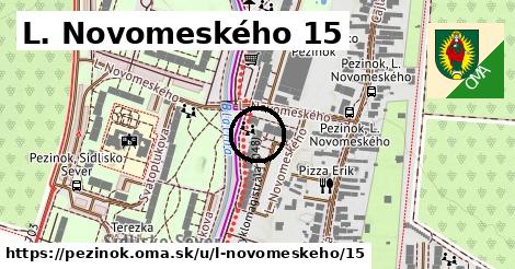 L. Novomeského 15, Pezinok