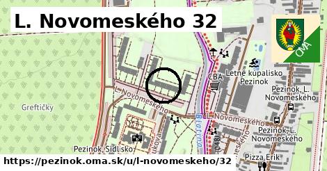 L. Novomeského 32, Pezinok