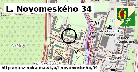 L. Novomeského 34, Pezinok