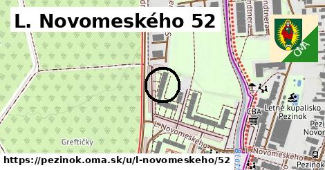 L. Novomeského 52, Pezinok