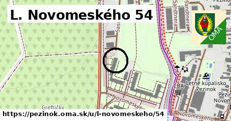 L. Novomeského 54, Pezinok