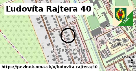 Ľudovíta Rajtera 40, Pezinok