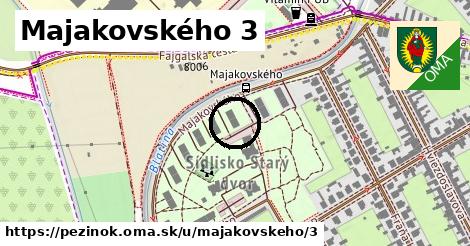 Majakovského 3, Pezinok