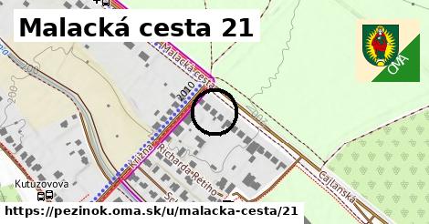 Malacká cesta 21, Pezinok