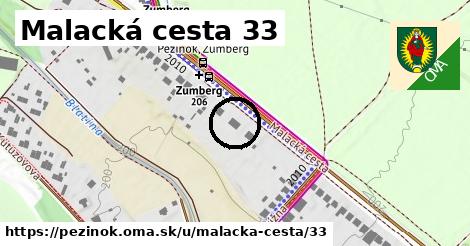 Malacká cesta 33, Pezinok