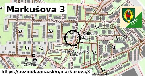 Markušova 3, Pezinok