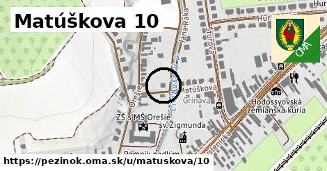 Matúškova 10, Pezinok